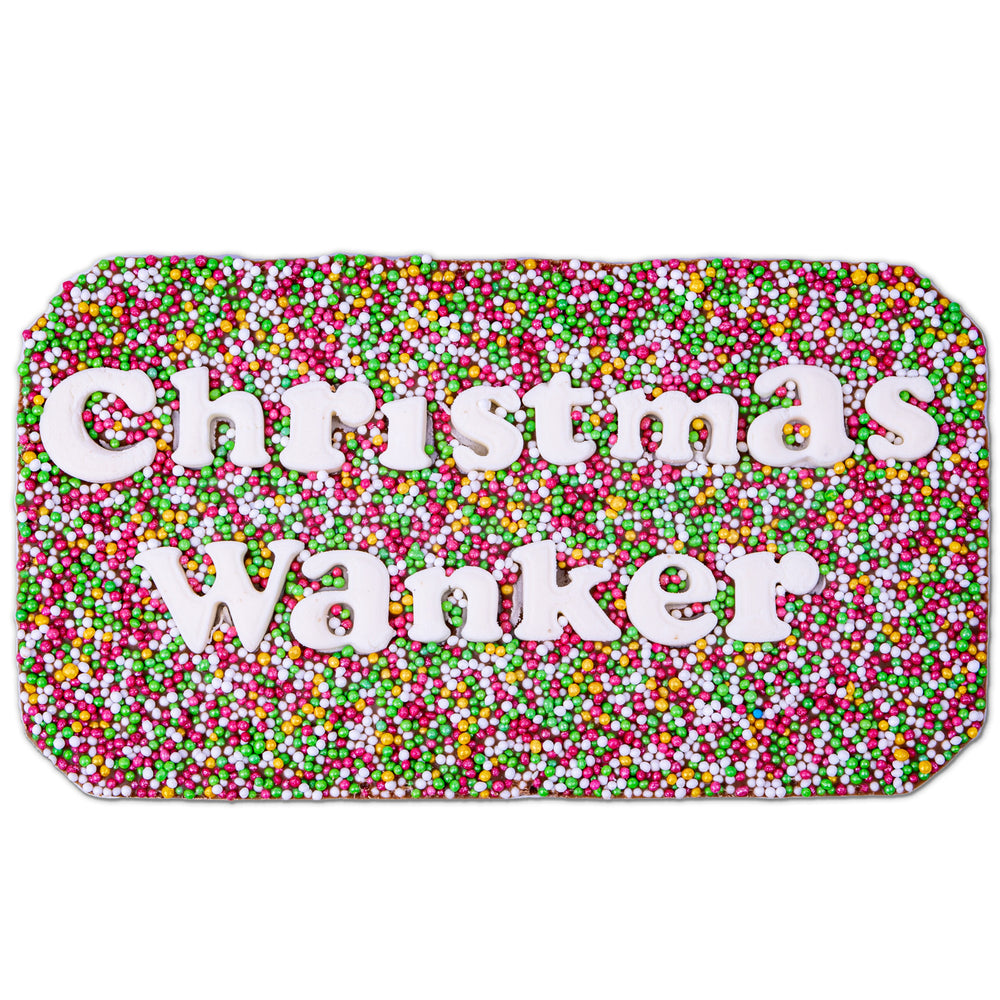 Christmas Wanker Chocolate Slab #2 image